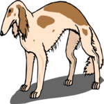 Saluki Clip Art