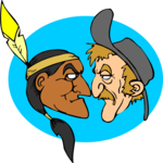 Cowboy & Native American 2 Clip Art