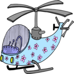 Helicopter - Decorated