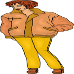 Woman in Pants & Jacket