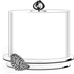 Candle Frame 1 Clip Art