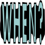 When