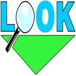 Look 3 Clip Art