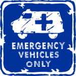 Emergency Vehicles Only