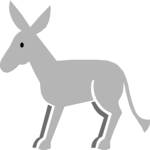 Donkey 01 Clip Art