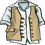 Shirt & Vest 2 Clip Art