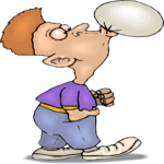 Boy Blowing Bubble 2