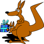 Kangaroo & Baby 3