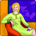 Woman Sitting 11