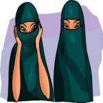 Middle Eastern Women Clip Art