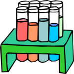 Chemistry - Test Tubes 2 Clip Art