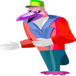 Bellhop - Bird Clip Art