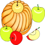 Apple Pudding Clip Art