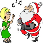 Santa Dancing