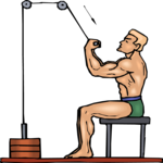 Weight Lifting 54 Clip Art