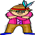 Costume - Indian 2 Clip Art