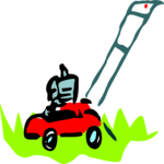 Lawnmower 09 Clip Art