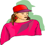 Woman Wearing Hat 07