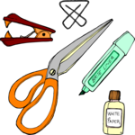 School Supplies 8 Clip Art