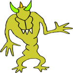 Mutant Creature 021 Clip Art