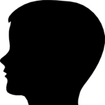 Boy - Profile Clip Art