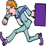 In a Hurry 26 Clip Art