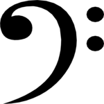 Bass Clef 1 Clip Art