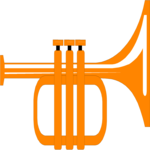 Trumpet 05 Clip Art