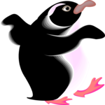 Dancer - Penguin 1 Clip Art