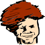 Face - Male 09 Clip Art