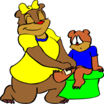 Bear Mother & Son