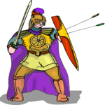 Soldier with Shield 2