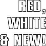 Red, White & New Clip Art