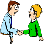 Handshake 09 Clip Art