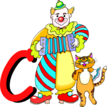 Clown C Clip Art