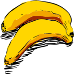 Bananas 12 Clip Art