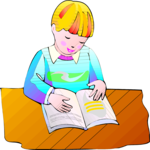 Boy Reading 10