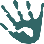 Handprint 6 Clip Art