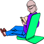 Woman Reading Book 7