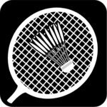 Badminton - Equip 01 Clip Art