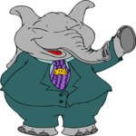 Business Elephant Clip Art