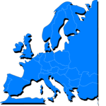 Europe - Western 3 Clip Art