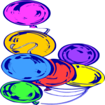 Balloons 18 Clip Art