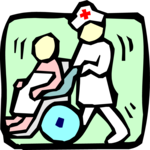 Patient in Wheelchair