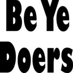 Be Ye Doers Clip Art