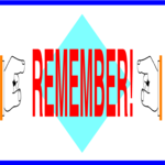 Remember! Clip Art