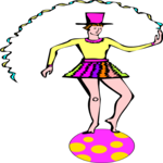 Acrobat 01 Clip Art