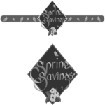 Spring Savings Heading Clip Art