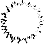 Burst 061 Clip Art