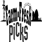 Farm-Fresh Picks Clip Art